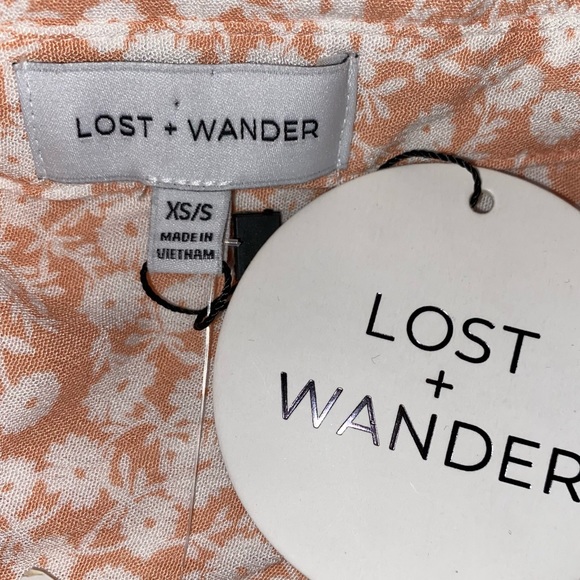 LOST + WANDER ☆ Pick Me In The Desert ☆ Rayon Tunic / Shirt Dress - Picture 7 of 7